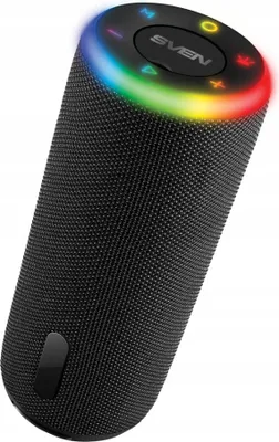 Produktbild von Bluetooth Lautsprecher Sven 10W Rgb Led Usb Fm Tws - Tragbar Mit Bass, Schwarz