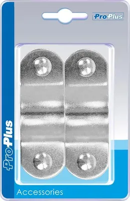 Produktbild von Zeltstangenklemme doppelt 25-28 mm 2 Stück im Blister