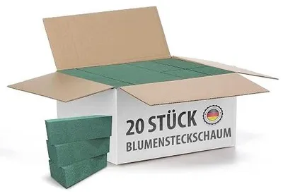 Zdjęcie produktu dla Pianka kwiatowa zestaw 3 sztuki do kompozycji florystycznych 23X11X7 5CM