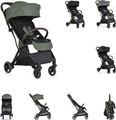 Produktbild von Cangaroo Easy Fold Grün Kinderwagen 109577