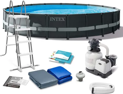 Produktbild von Rahmen-Gartenpool 610 x 122 cm 11 in 1 INTEX 26334