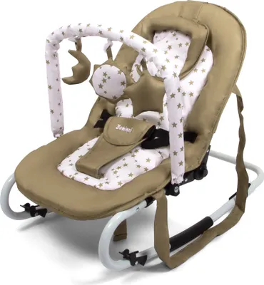 Produktbild von Baninni Babywippe Stelano Camel Sterne