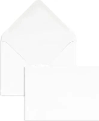 Produktbild von Briefumschläge C6 100g/qm gummiert VE=100 Stück weiß