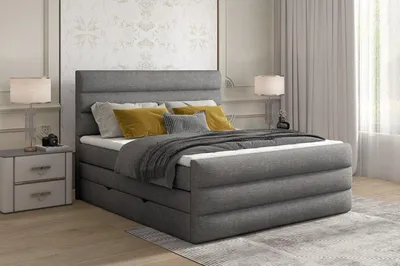 Produktbild von Luxus Boxspring Bett Design Betten Hotel Einrichtung Doppelbett 140/160/180x200