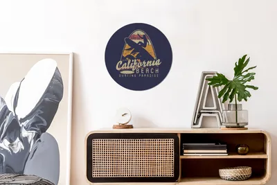 Produktbild von MuchoWow® - Schlafzimmer - Bilder - Der Kreis - Kunst für die Wohnung - Plastik - Kunstdruck - Wandbild