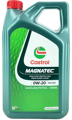 Produktbild von Castrol Magnatec 0W-20 GSX/DSX 5 Liter (1609EA)