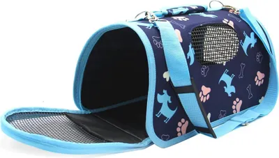 Image de Caisse de transport pour petits animaux domestiques, chats, chiens, lapins 37 x 20 x 22 cm (L x l x H)