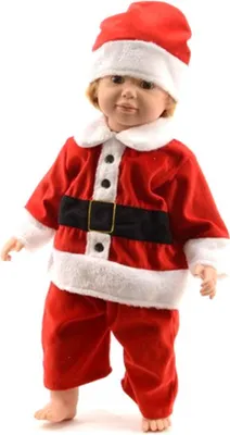 Produktbild von Weihnachtsmann Babykostüm
