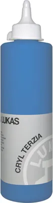 Obrázok produktu pre Lukas Cryl Terzia Plastic Bottle Akrylová farba Primary Blue 500 ml 1 ks
