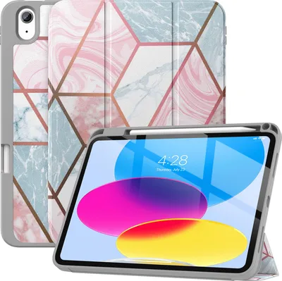 Produktbild von Solidenz TriFold pouzdro iPad 11 en iPad 10 - 2025 / 2022 10,9 palce - Marmer