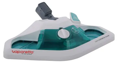 Image de Brosse bleue Polti avec raccord pour distributeur de poils pour le balai Vaporetto SV450 Double