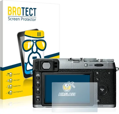 Produktbild von BROTECT Schutzglas für Fujifilm X100T Schutzfolie Panzer Folie Glas Display Schutz klar