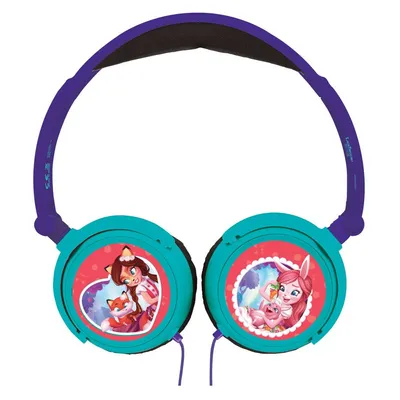 Obrázok produktu pre Lexibook Skladacie drôtové slúchadlá Enchantimals