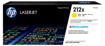 Obrázek produktu pro HP Žlutá originální tonerová kazeta 212X LaserJet s vysokou výtěžností, 10000 str., 0 str., Žlutá, 1 kusů