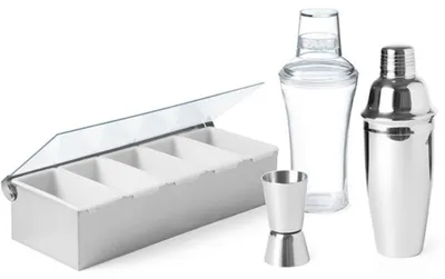 Produktbild von HENDI Zutatenbehälter Edelstahl mit 375x140x(H)90 mm