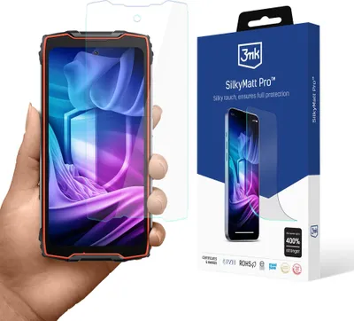 Produktbild von 3mk Display Schutzfolie  Self-Heal Silky Matt Pro für Blackview BV9300 Pro  Self-Heal