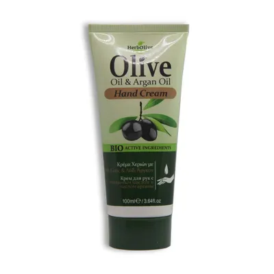 Image de Crème pour les mains HerbOlive *Huile d'olive et huile d'argan* 100 ml