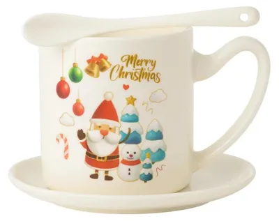 Image de Mug de Noël - set in box avec soucoupe et cuillère 400 ml KB20WZ1