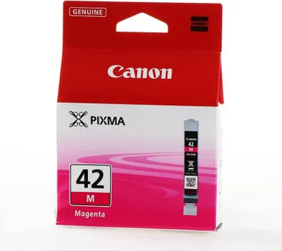 Produktbild von Canon CLI-42M Tinte Magenta, Standardertrag, Foto magenta, Tinte auf Farbstoffbasis, 1 Stück(e), 416 Seiten