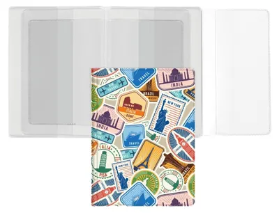 Image de Porte-documents avec motif de voyage, BIURFOL