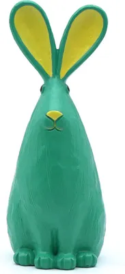 Produktbild von Hase türkis/gelb 37,6 cm