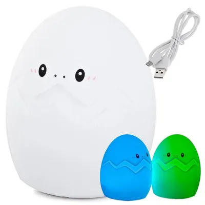 Produktbild von LED-Nachtlampe für Kinder EGGi RGB + USB-Kabel