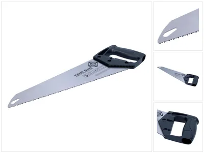 Immagine prodotto di FORTE Tools 40cm - sega a mano 7 TPI - sega premium, sega a mano classica con impugnatura ergonomica in gomma, sega per legno, plastica, ecc. con denti universali  Sweden (000051083436)