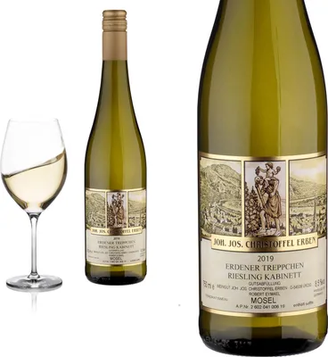 Produktbild von 2019 Erdener Treppchen Riesling Kabinett lieblich Weingut Joh.Jos. Christoffel Ürzig