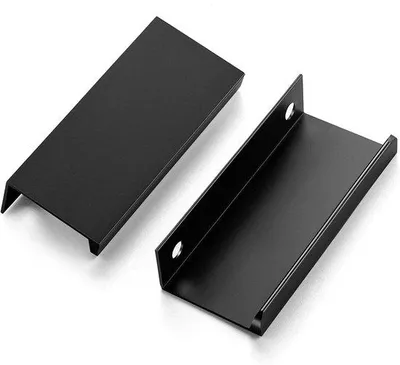 Produktbild von Famanu Schrankgriffe Aluminiumlegierung - 6 Stück Schwarz