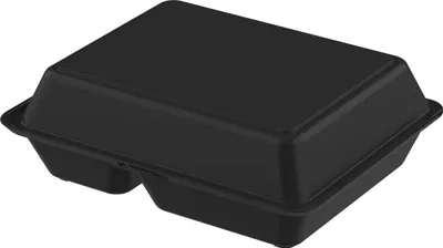 Produktbild von Menübox "Take away" Verpackung - Essensbehälter large schlichtes schwarz