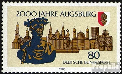 Produktbild von Briefmarken BRD (BR.Deutschland) 1985 Mi 1234 (kompl.Ausg.) FDC 2000 Jahre Augsburg