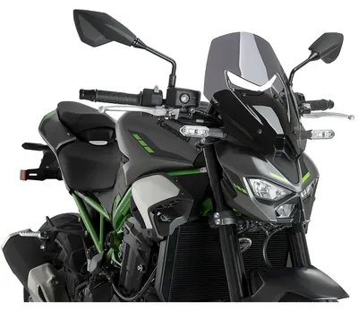 Immagine prodotto di Cupolino PUIG Naked N.G. Touring fume scuro 390x290 per KAWASAKI Z/Z SE