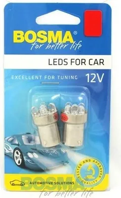Immagine prodotto di Scheda Bosma A 2 Lampada a 5 LED 12V BA15 rosso