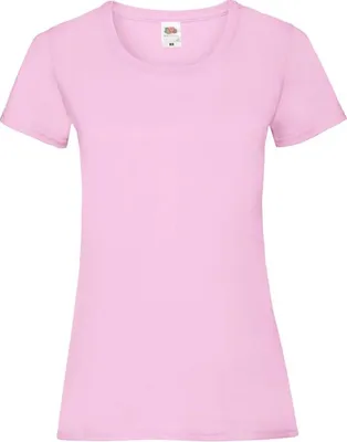 Produktbild von Damen-T-Shirt, Kurzarm - FOL VALUEWEIGHT T/W - light pink - Größe L