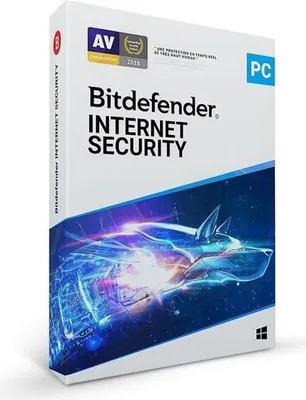 Produktbild von Bitdefender Internet Security 2022, 5 PCs, 2 Jahre, Windows Schutz