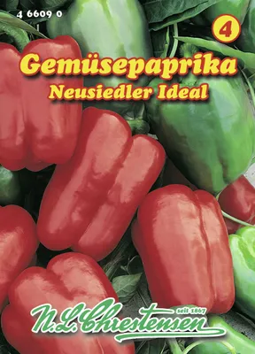 Produktbild von Gemüsepaprika Neusiedler Ideal | Paprikasamen von N.L. Chrestensen