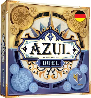 Produktbild von Asmodee, Azul Duel, Familienspiel für 2 Personen, Deutsch