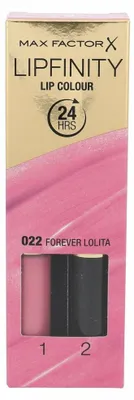 Imagen del producto de Max Factor, labial Lipfinity, tono 022 Lolita