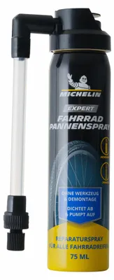 Immagine prodotto di MICHELIN Spray sigillante per pneumatici 75 ml per biciclette, e-bike e ciclomotori - Set in bomboletta