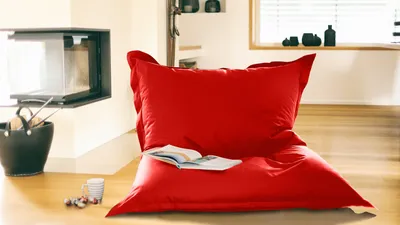 Produktbild von Sitzsack ca. 100 x 140 cm,  Rot