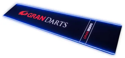 Produktbild von GranBoard LED Dartmatte mit 360 LEDs, Bodenschutz, 300x60cm, Hue kompatibel