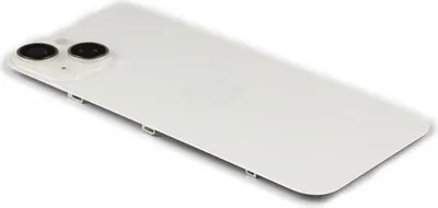 Produktbild von Original Akkudeckel Backcover Inkl. Kameralinse & Wireless Charging Weiß für iPhone 14 & Werkzeug