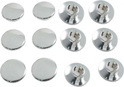Zdjęcie produktu dla Maskownica/Zaślepka Śruby M10 (12Szt) Chrom
