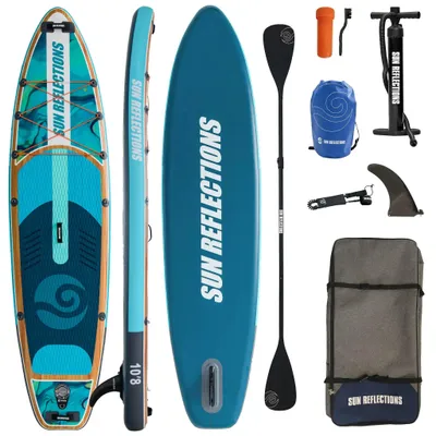 Immagine prodotto di Sun Reflections 10'8 SUP Board Set completo gonfiabile Stand Up Paddle 325x81x15cm