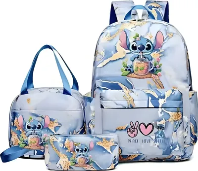 Obrázok produktu pre Školský set 3ks - batoh, penál, desiata. taška - Šitie a pitie