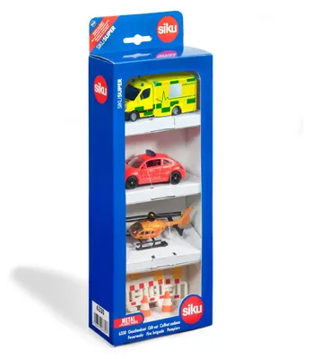 Obrázek produktu pro Siku 6332, Záchranná sada, Sestavený, Jakékoliv pohlaví, Plast, Kov, 7 kusů, 3 rok/roky