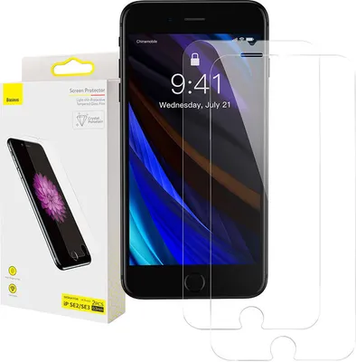 Obrázek produktu pro Baseus tvrzené sklo 0,3 mm pro Iphone Se 2 / Iphone Se 3