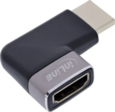 Produktbild von InLine 17991D, HDMI A, HDMI A, Schwarz, Grau