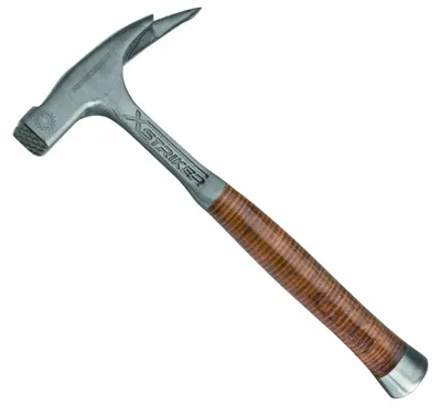 Produktbild von PEDDINGHAUS Latthammer – 965 g – Ledergriff – Ganzstahl geschmiedet, magnetisch
