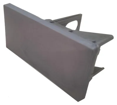 Produktbild von Floraworld Pfostenkappe 6 x 4 cm silber